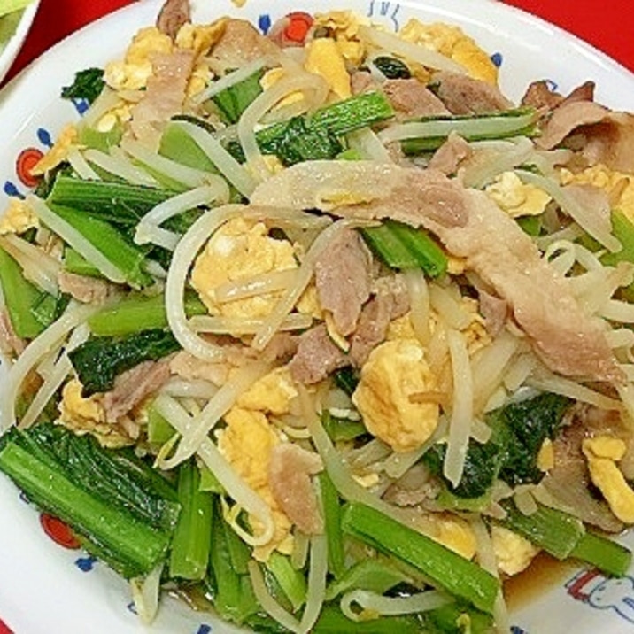 香味ペーストで簡単美味しい！豚肉たまご野菜炒め